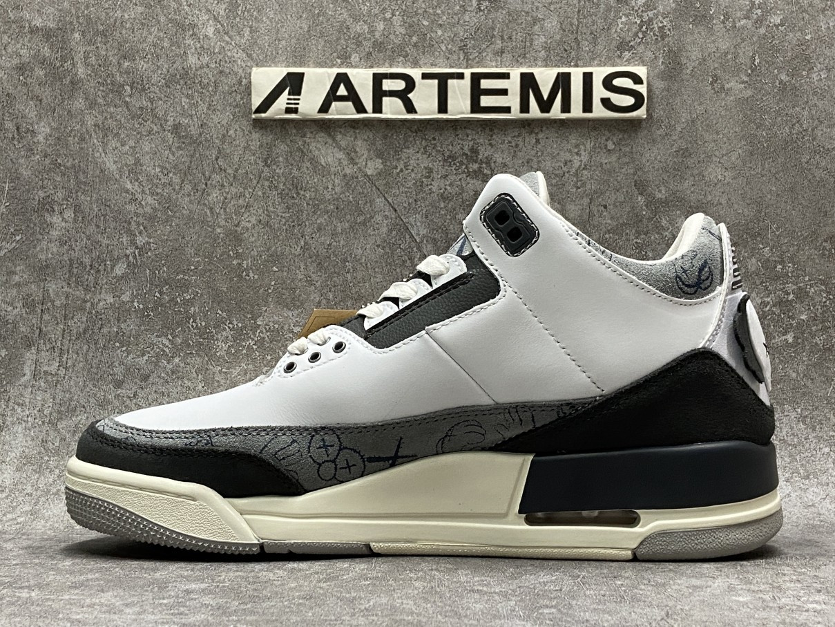 KAWS x Air Jordan 3 Retro SP Grey White