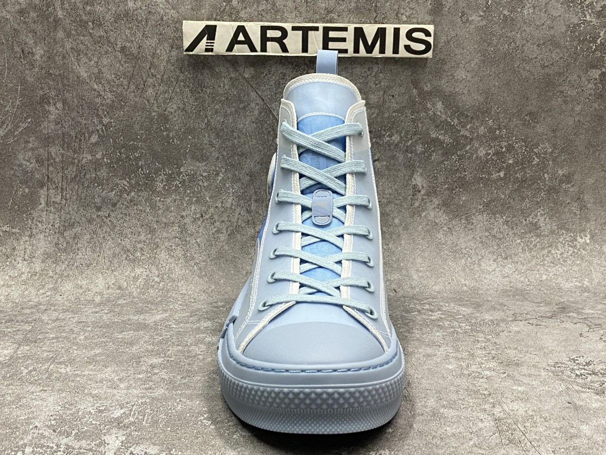 D*or b23 high top daniel arsham light blue