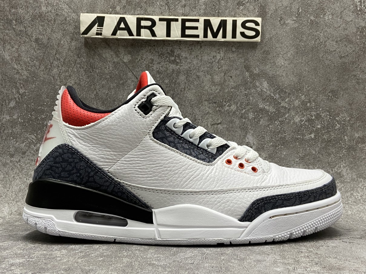 Air Jordan 3 Retro Denim SE Fire Red