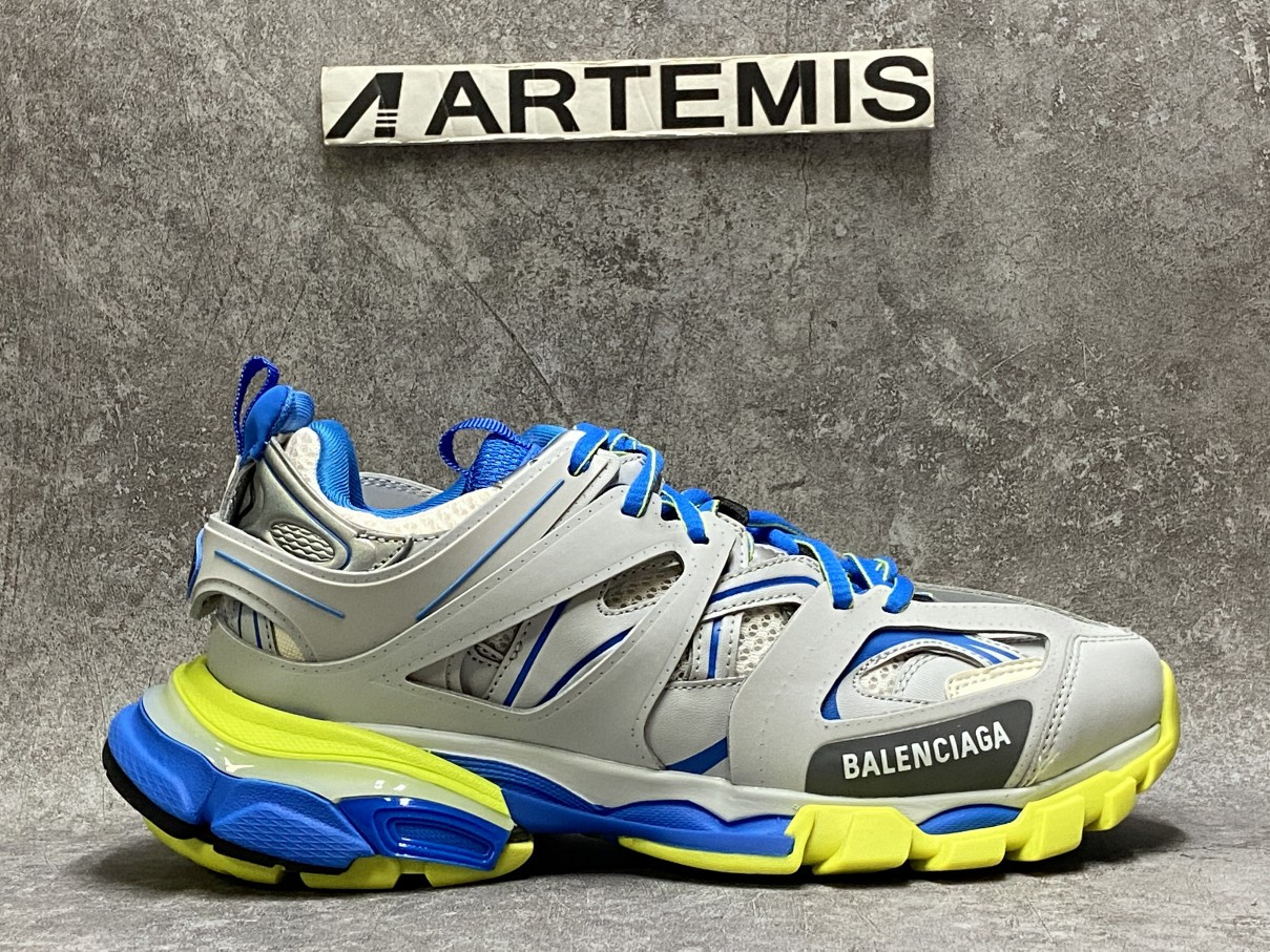 Balenciga Track Trainer Grey Blue