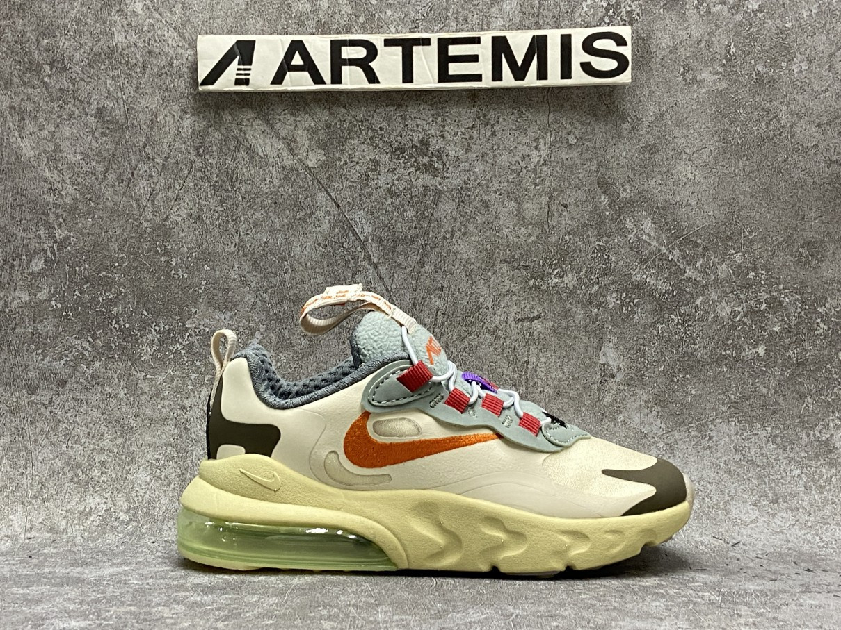 Nike Air Max 270 React Travis Scott Cactus Trails For Toddlers And Youth