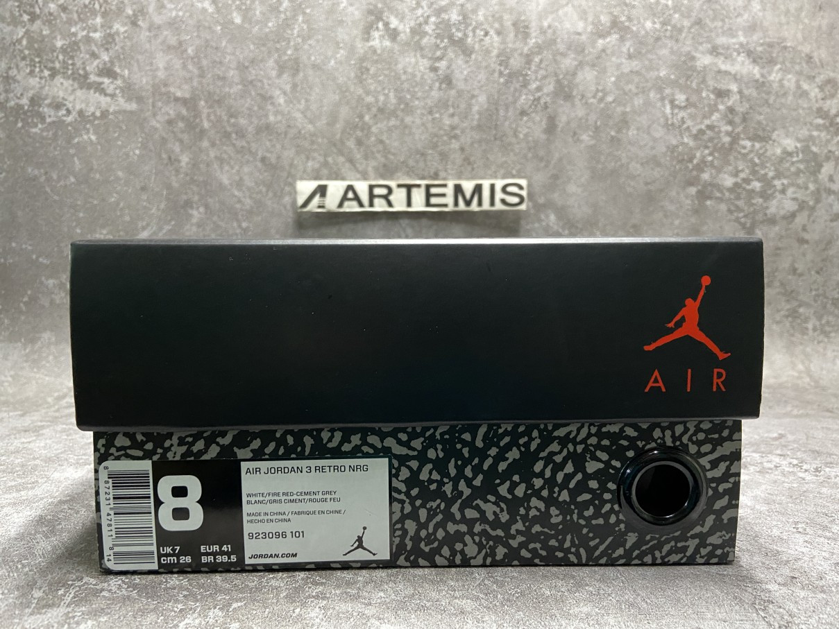 Air Jordan 3 Retro Free Throw Line White Cement