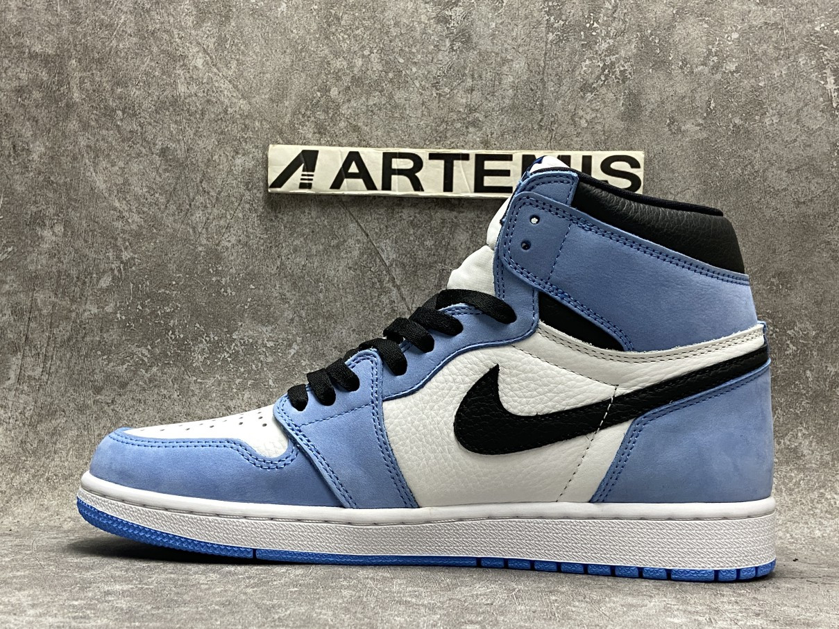 Air Jordan 1 Retro High White University Blue Black