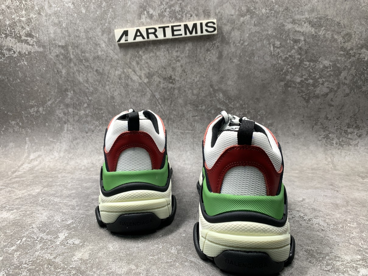 Balenciga Triple S Green Red
