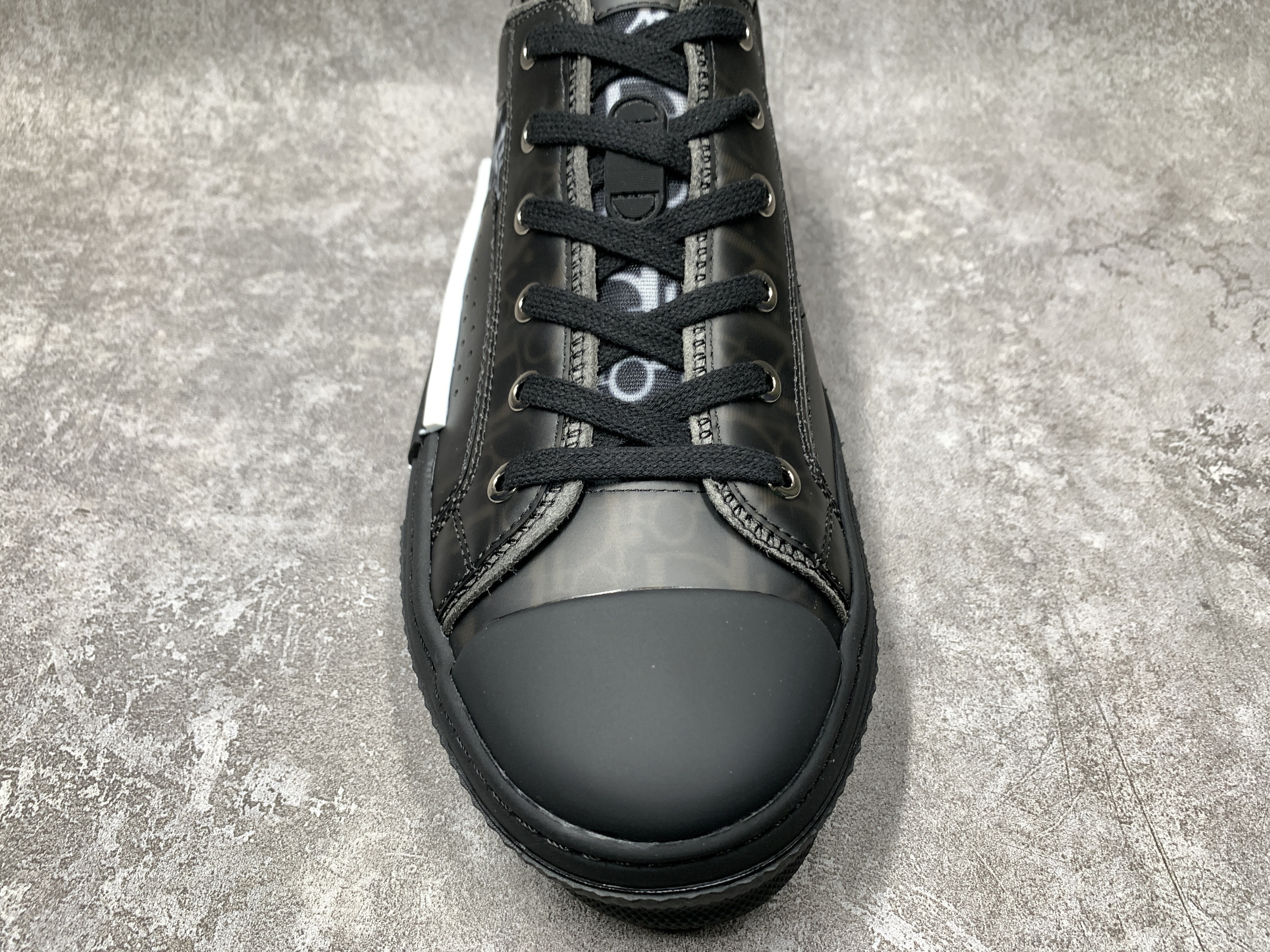 D*or b23 low top canvas oblique black