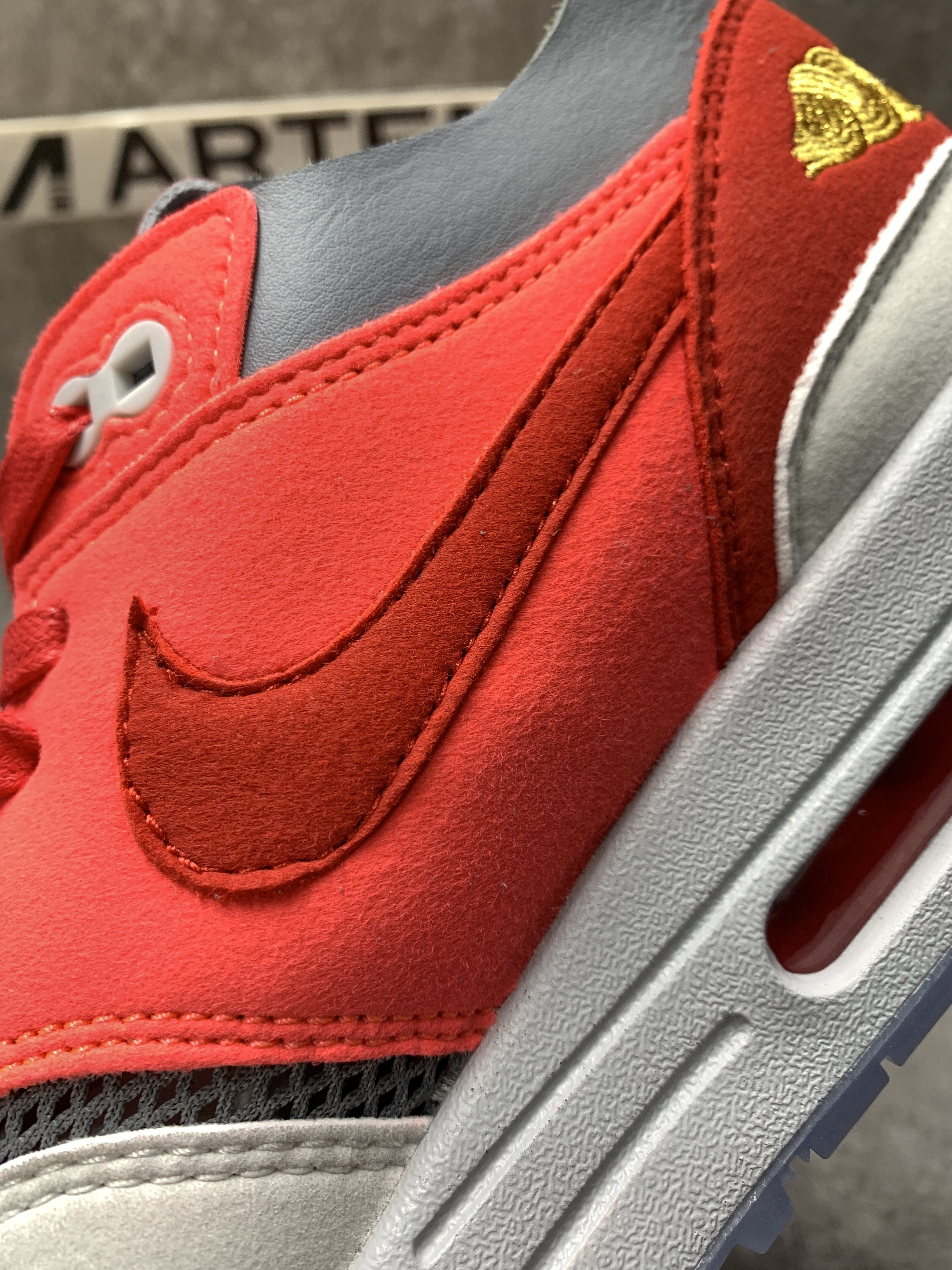 Nike Air Max 1 CLOT Kiss of Death Solar Red