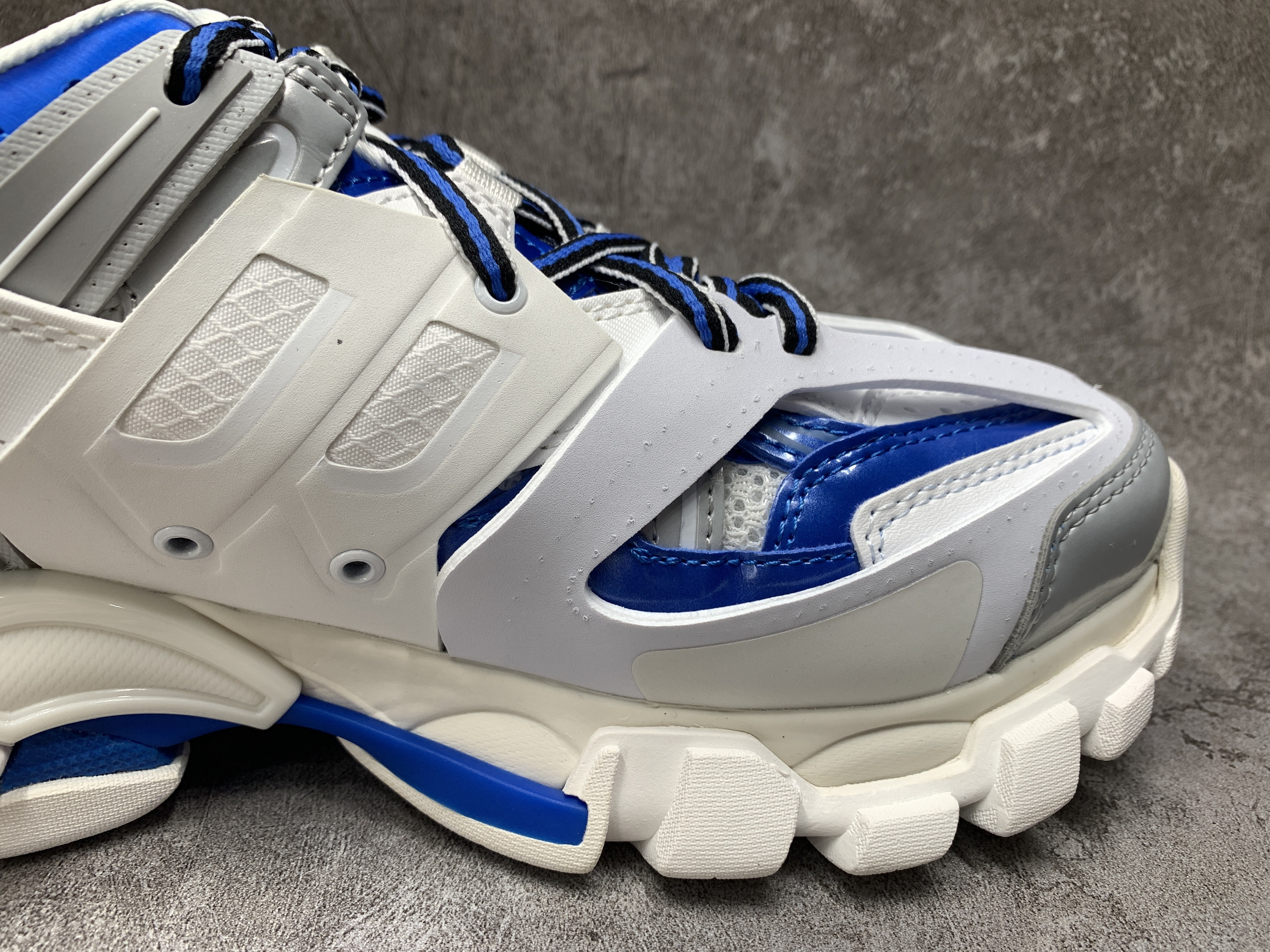Balenciga Track White Blue
