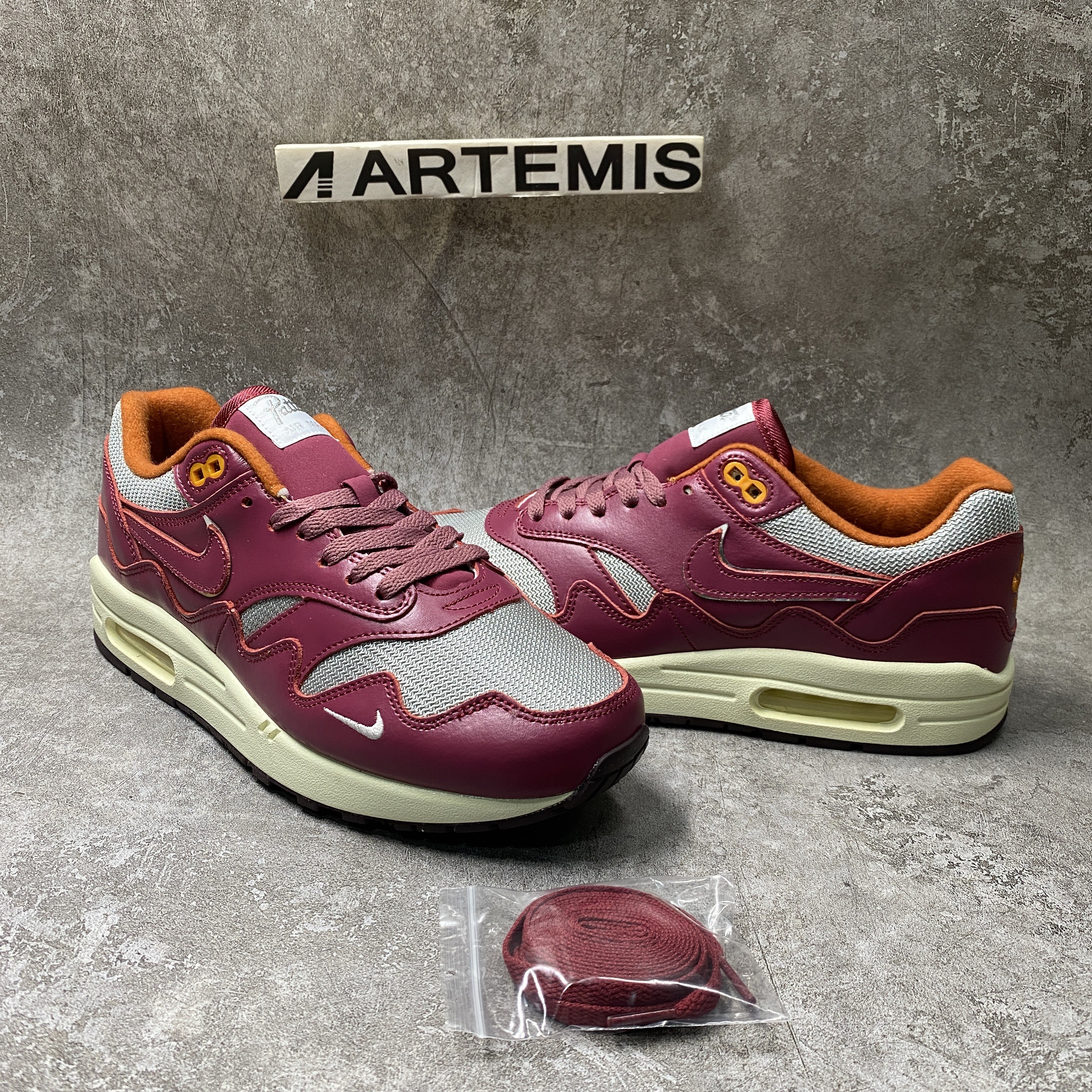 Nike Air Max 1 Patta Waves Rush Maroon