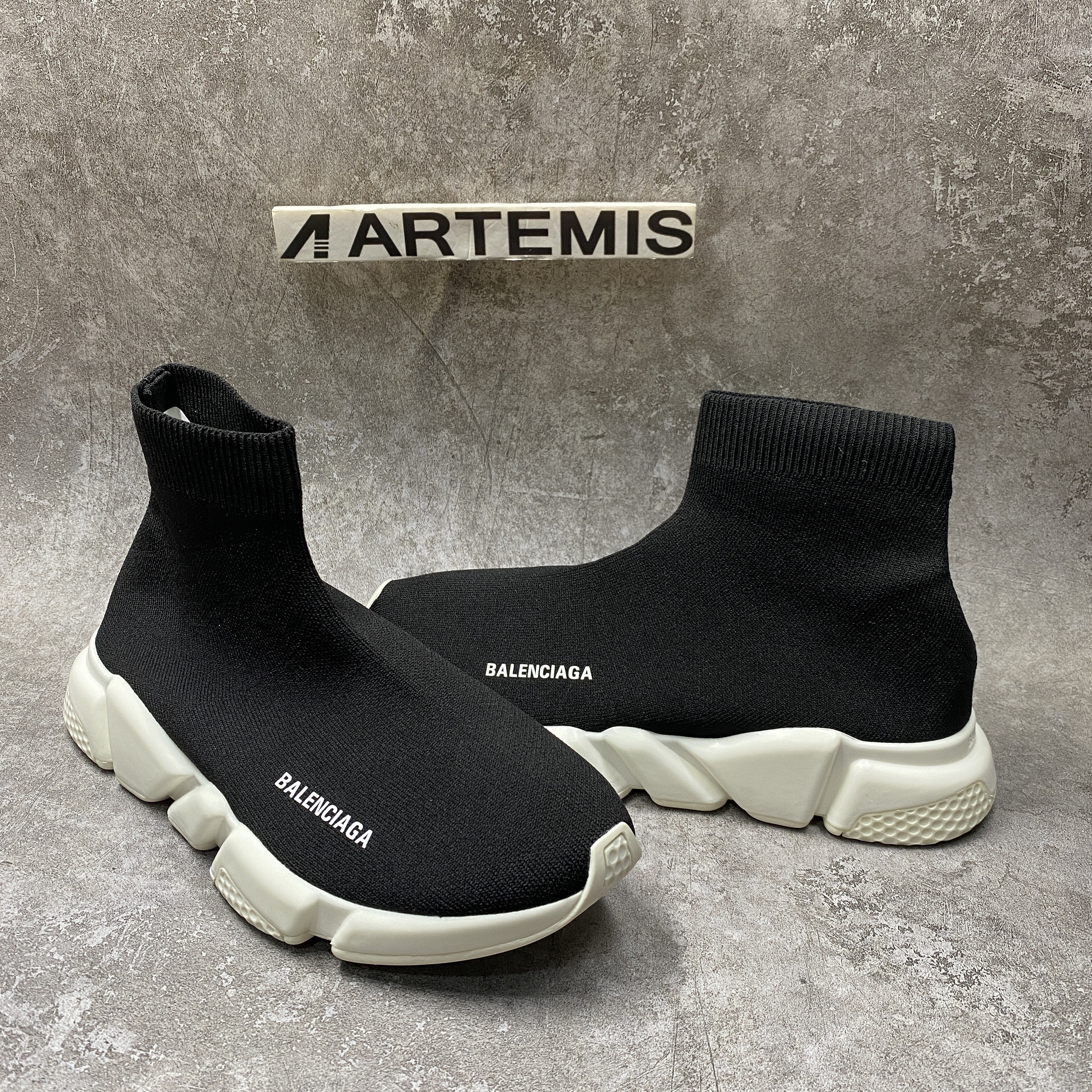 Balenciga Speed Trainer Mid Black