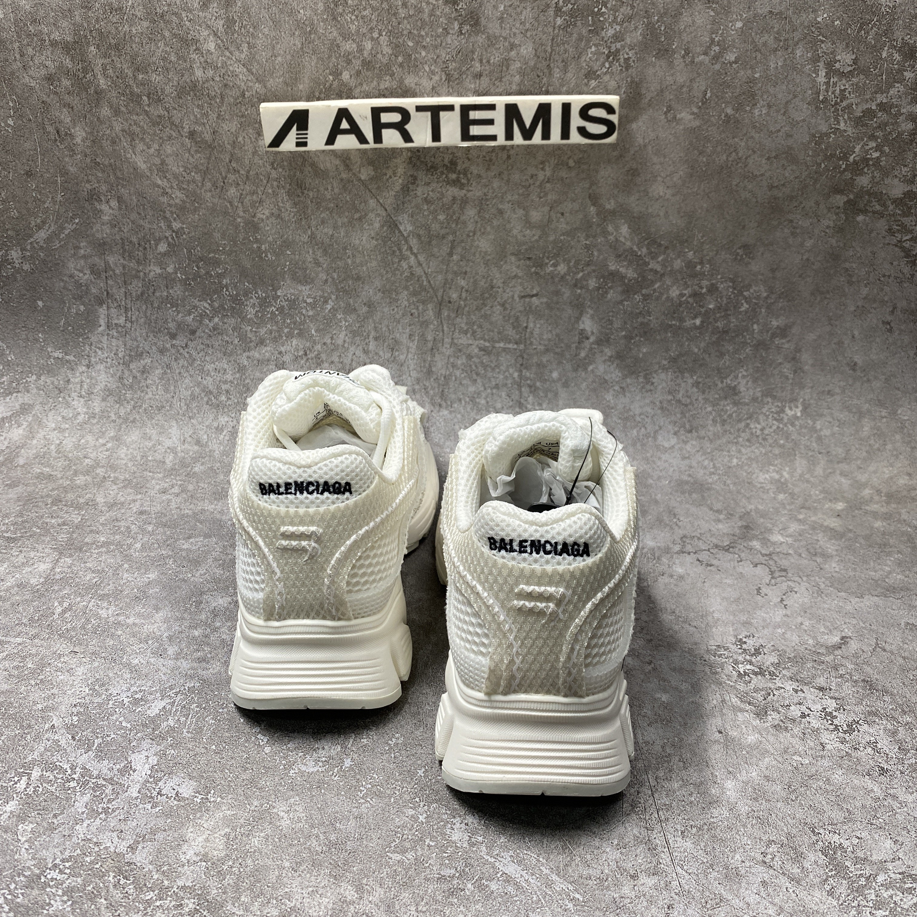 Balenciga Phantom Sneaker White