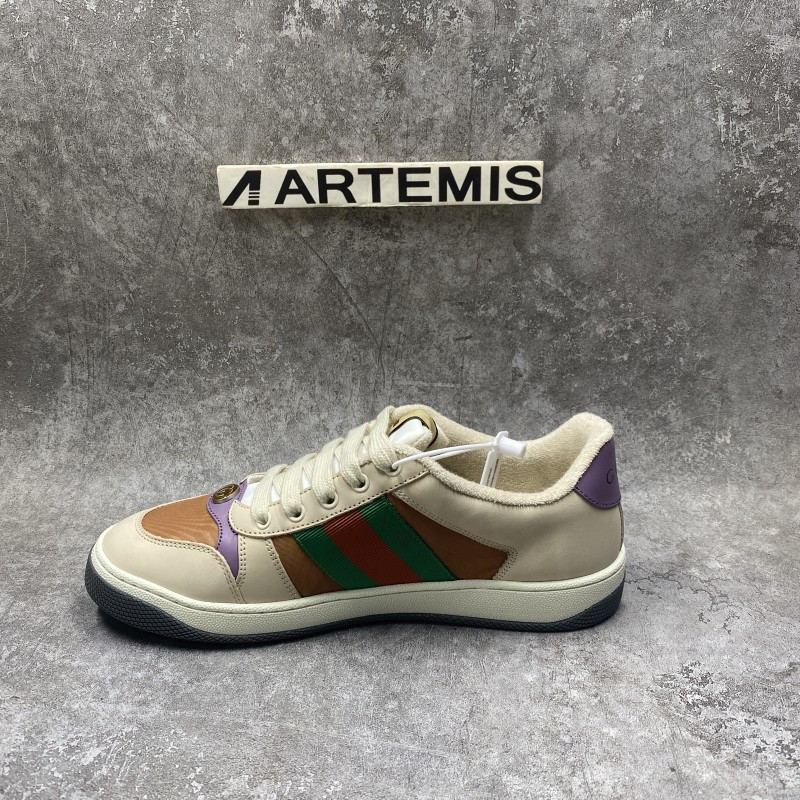 GC Screener Sneaker in Green Brown