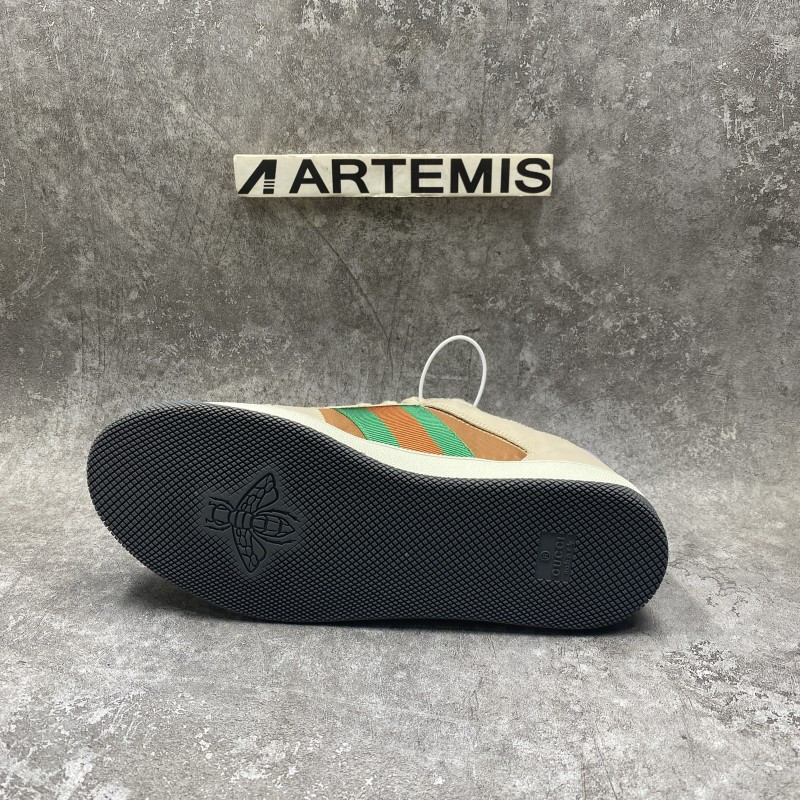 GC Screener Sneaker in Green Brown