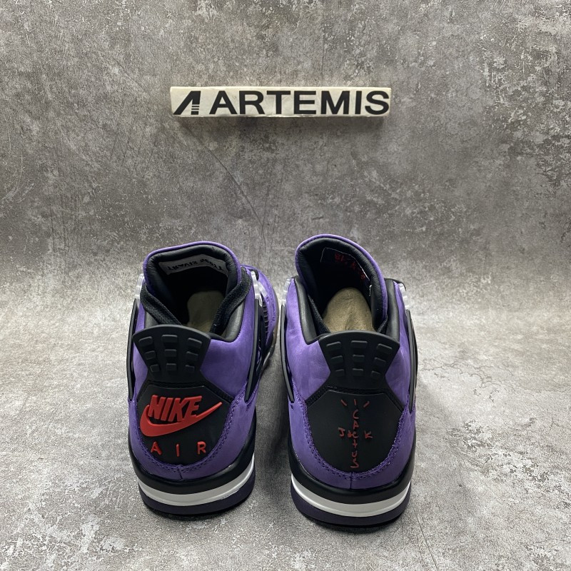 Air Jordan 4 Retro Travis Scott Purple(Friends and Family)
