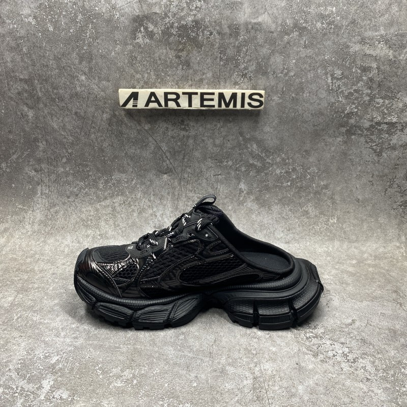 Balenciga 3XL Mule Sneakers in Black