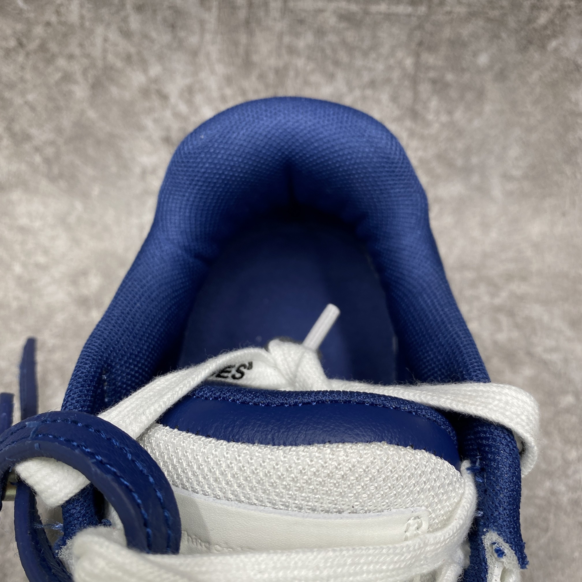Off-White Out Of Office Leather Sneaker Dark Blue White