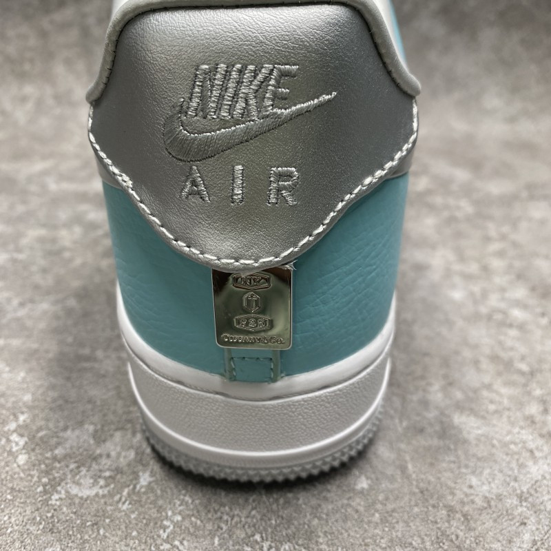 Nike Air Force 1 low Blue Silver