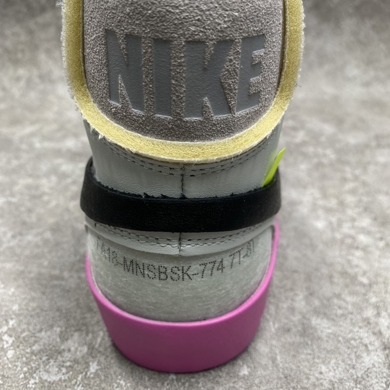 Nike Blazer Mid Off-White Wolf Grey Serena "Queen"