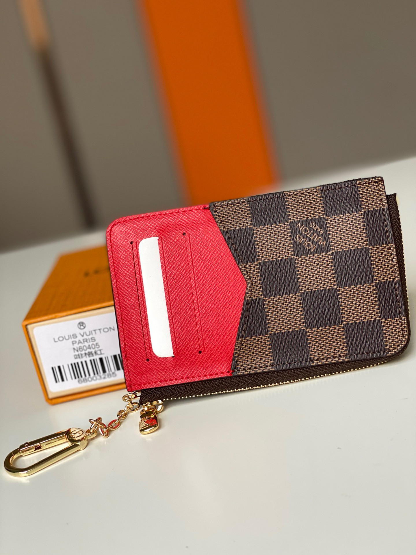 LV CARD HOLDER RECTO VERSO N60406
