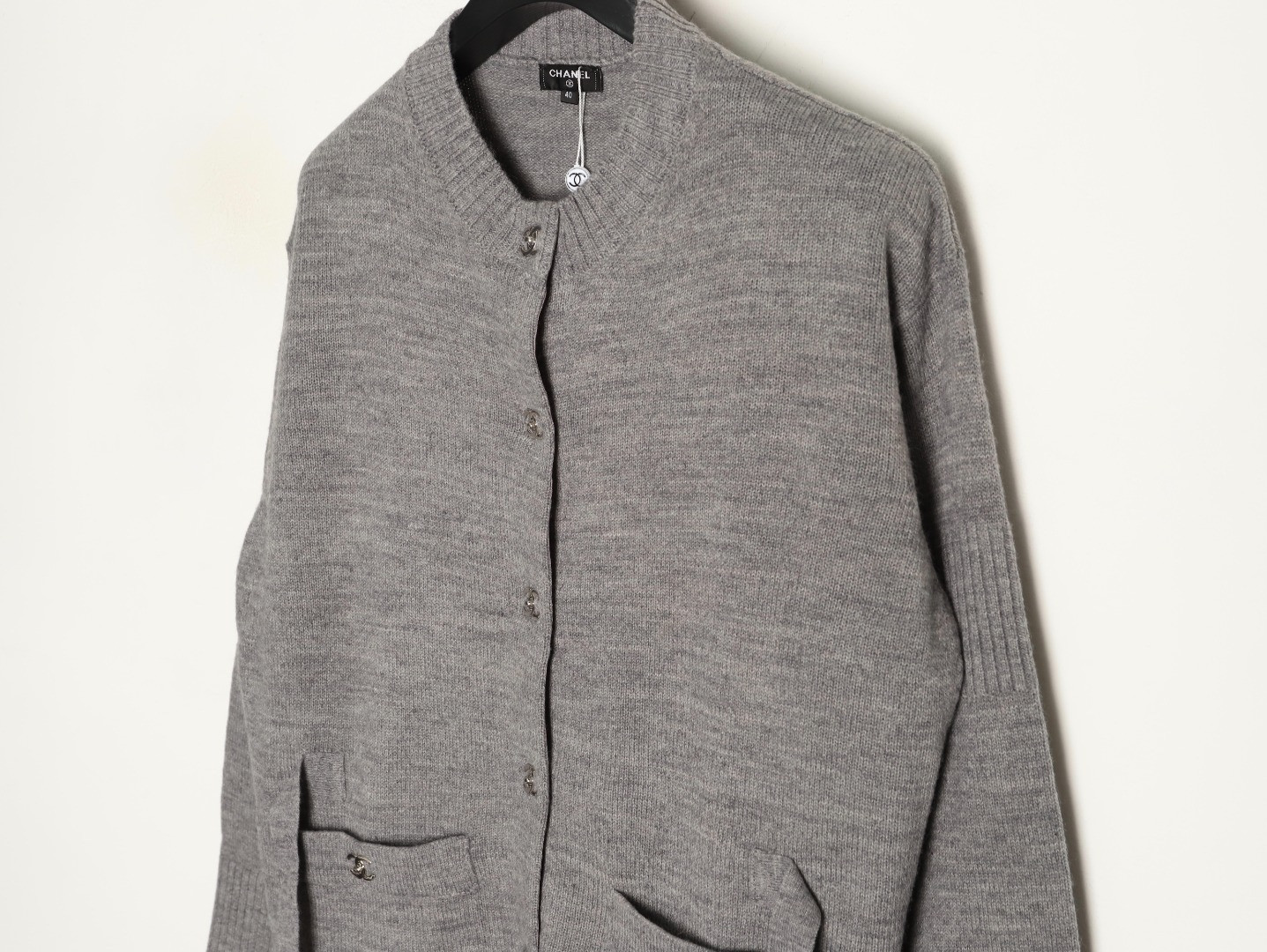 Ch*el knitting cardigan