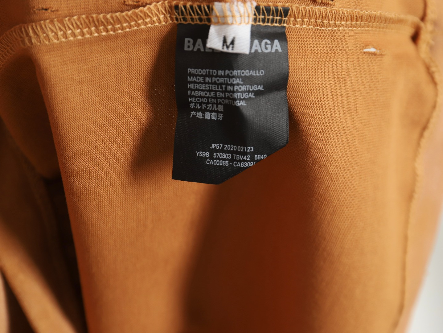 Ba*len*cia*ga 23ss short-sleeved t-shirt