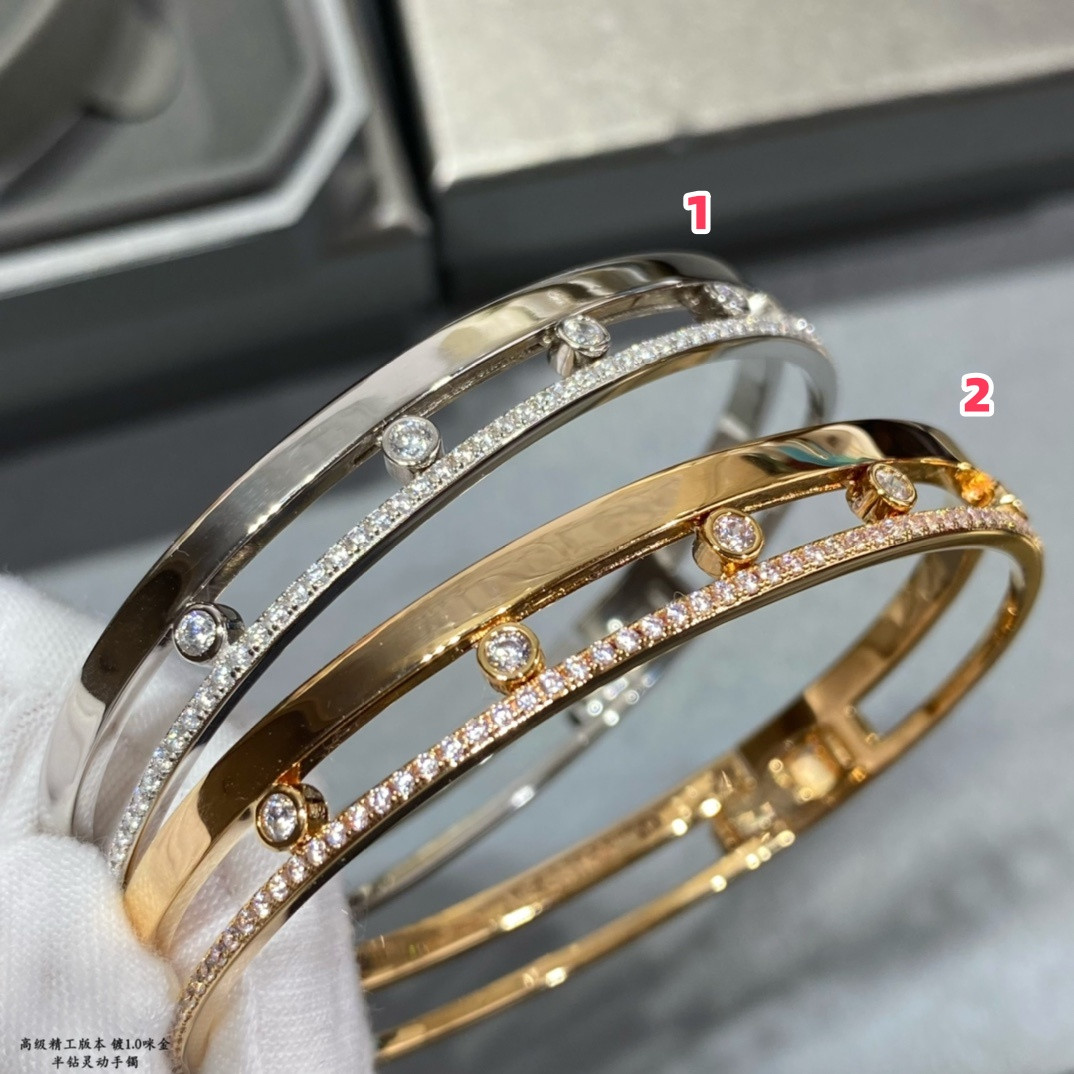 messika half Di*m*nd moving bracelet