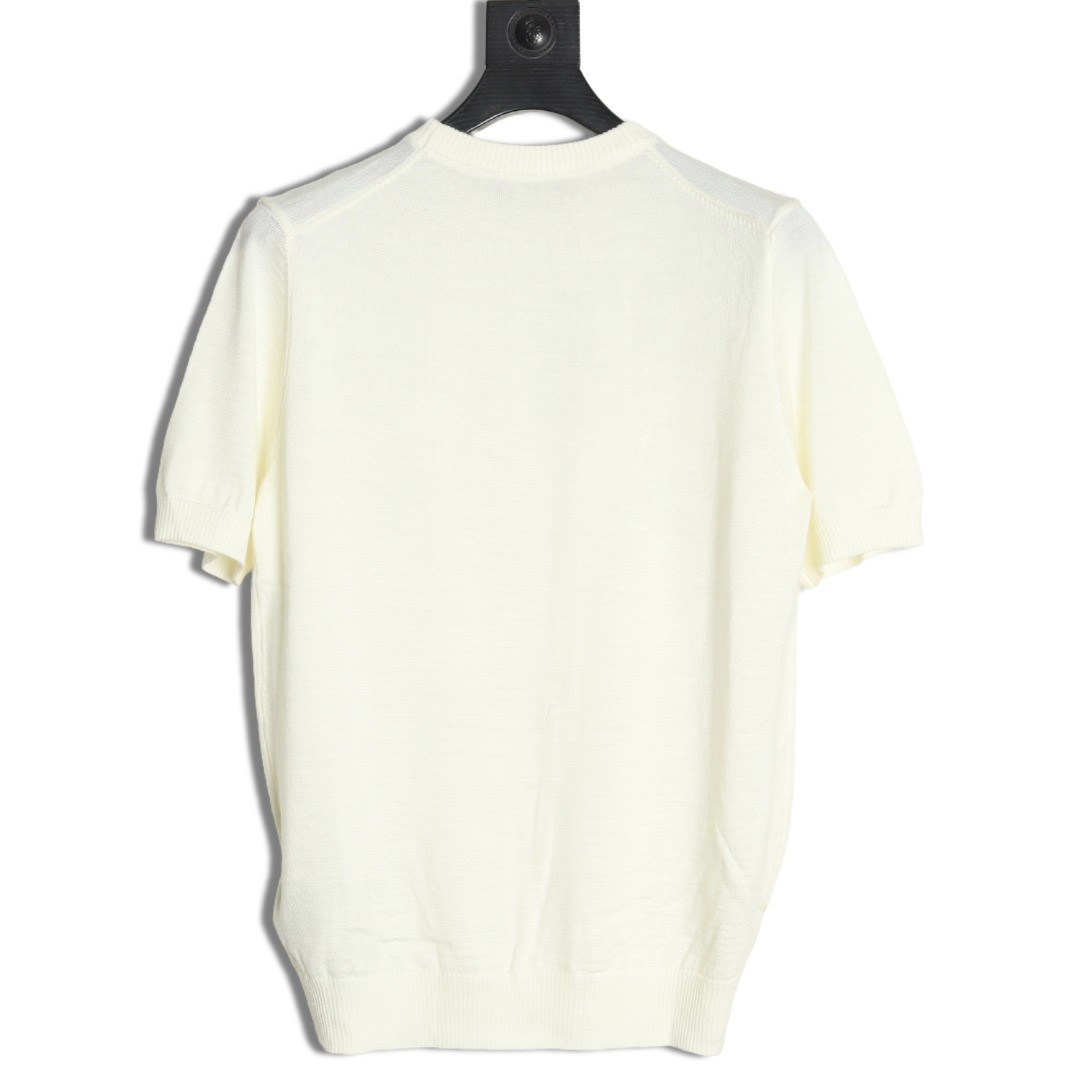 F**di fd knitting short-sleeved