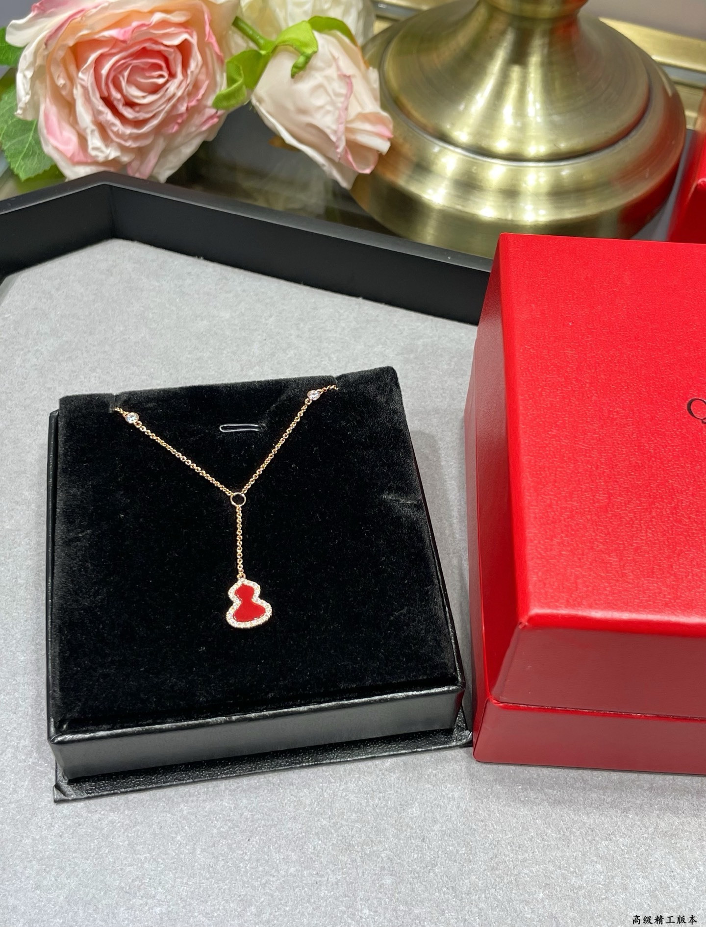 Qeelin Mini Gourd Necklace