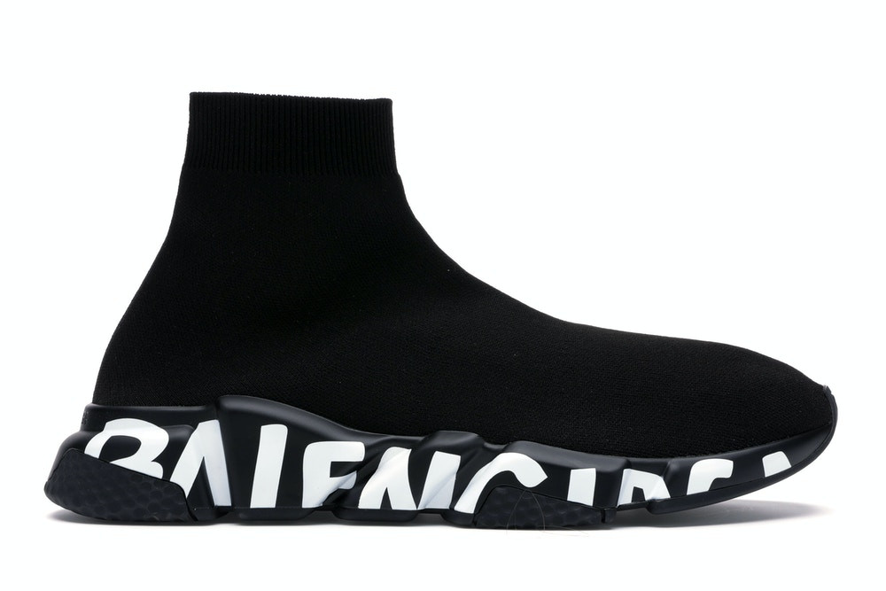 Balenciga Speed Graffiti Trainers Black