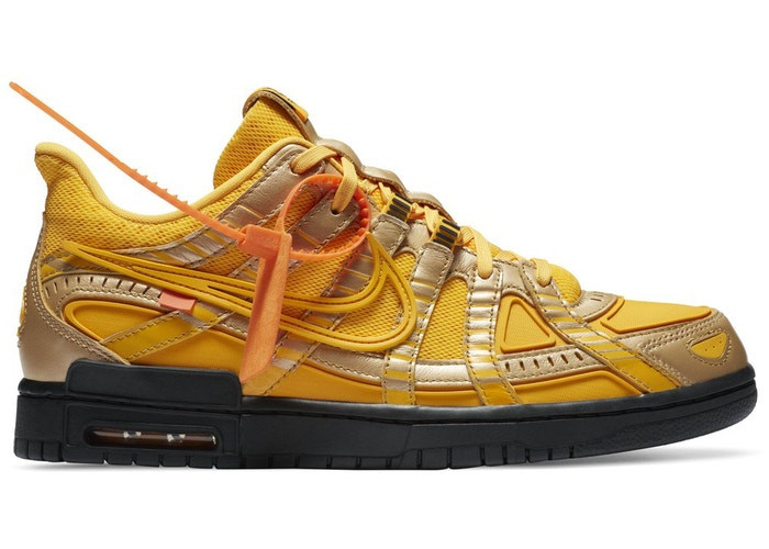 Nike Air Rubber Dunk Off-White University Gold