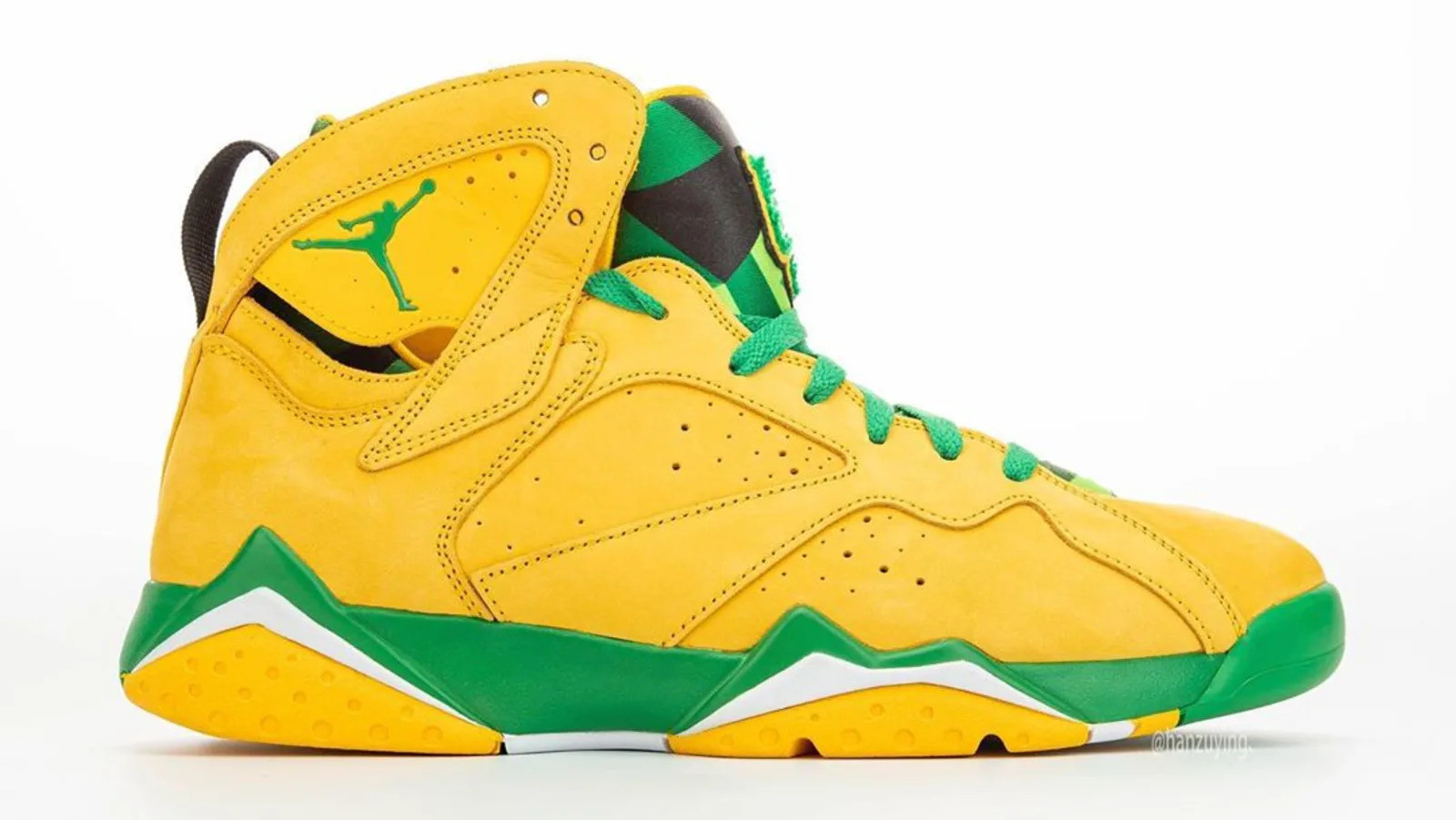 Air Jordan 7 PE University of Oregon Duck