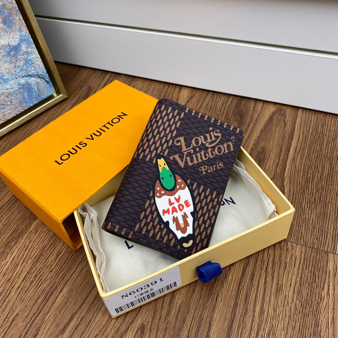 LV NIGO POCKET ORGANIZER N60391