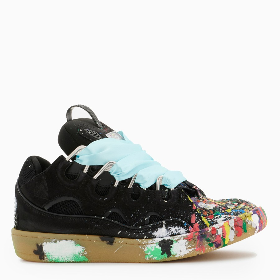 Lanvin Leather Curb Gallery Dept. Black Multi