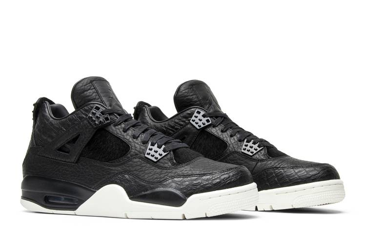 Air Jordan 4 Retro Pony Hair Black