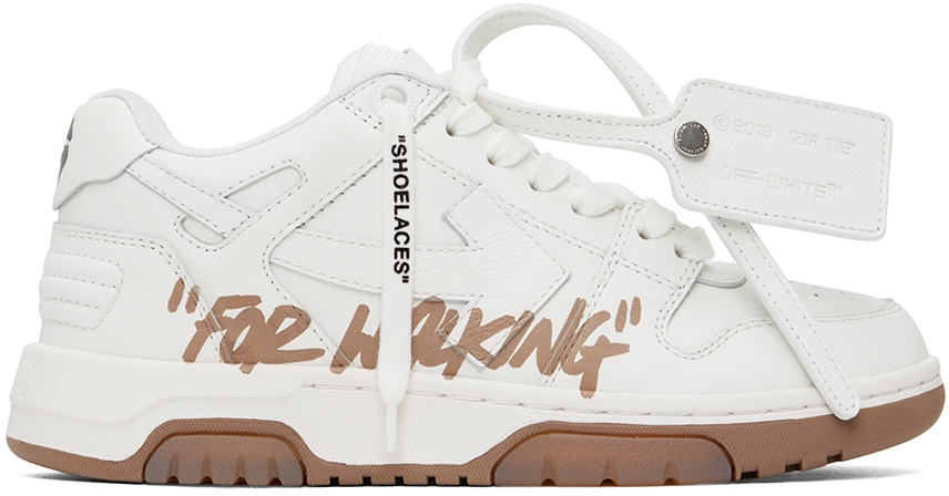 OFF-WHITE Out Of Office For Walking White Peach