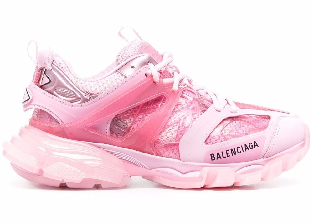 Balenciga Wmns Track Sneaker 'Clear Sole - Pink'