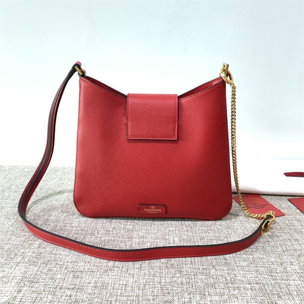 Va1e*ntin0 garavani vsling hobo small bag red
