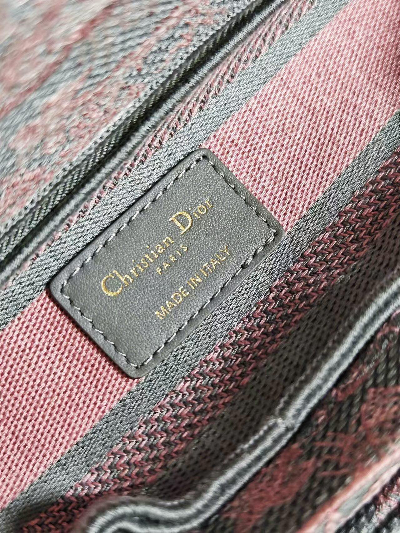 D*or medium lady d-joy bag pink