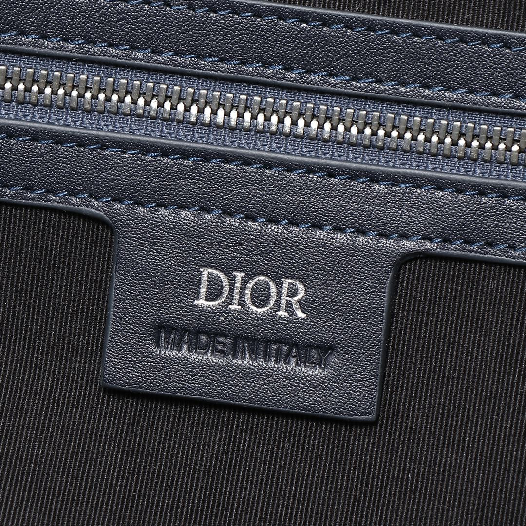 D*or lingot bag blue 50 x 25 x 21.5 cm