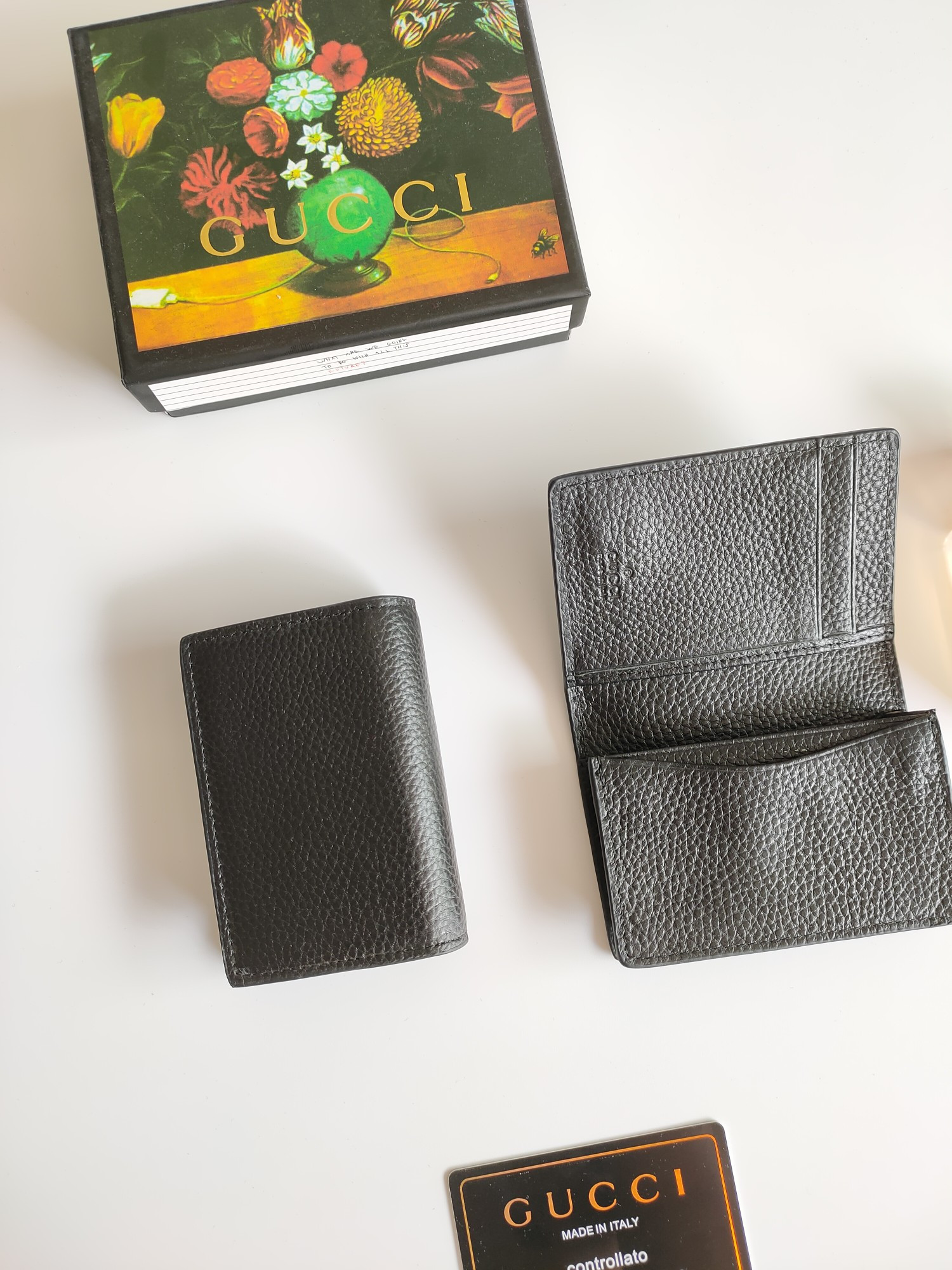 G*u*i gg card case wallet