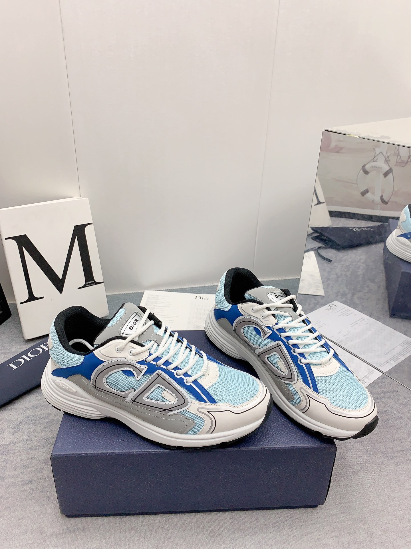 ua D*or b30 light blue mesh