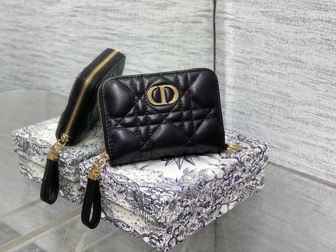 lady D*or voyageur small coin purse card holder