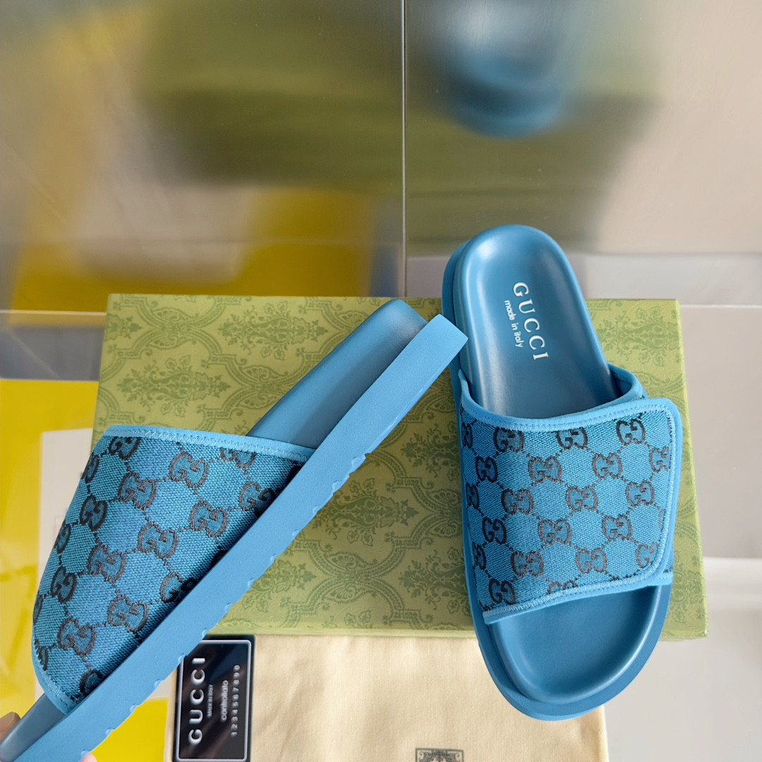 ua G*u*i gg slide sandal