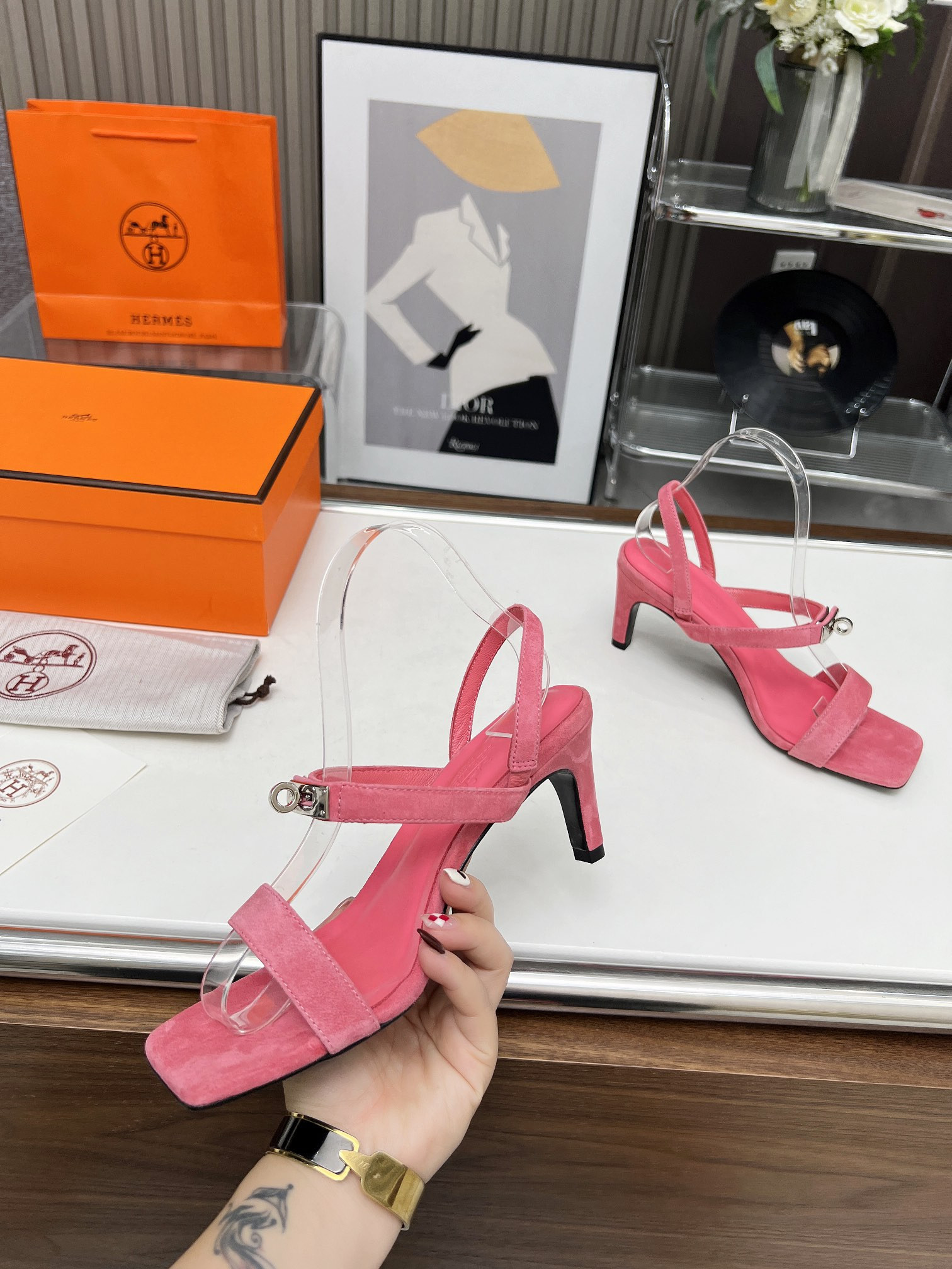 ua H**me5 glamour 95 sandal