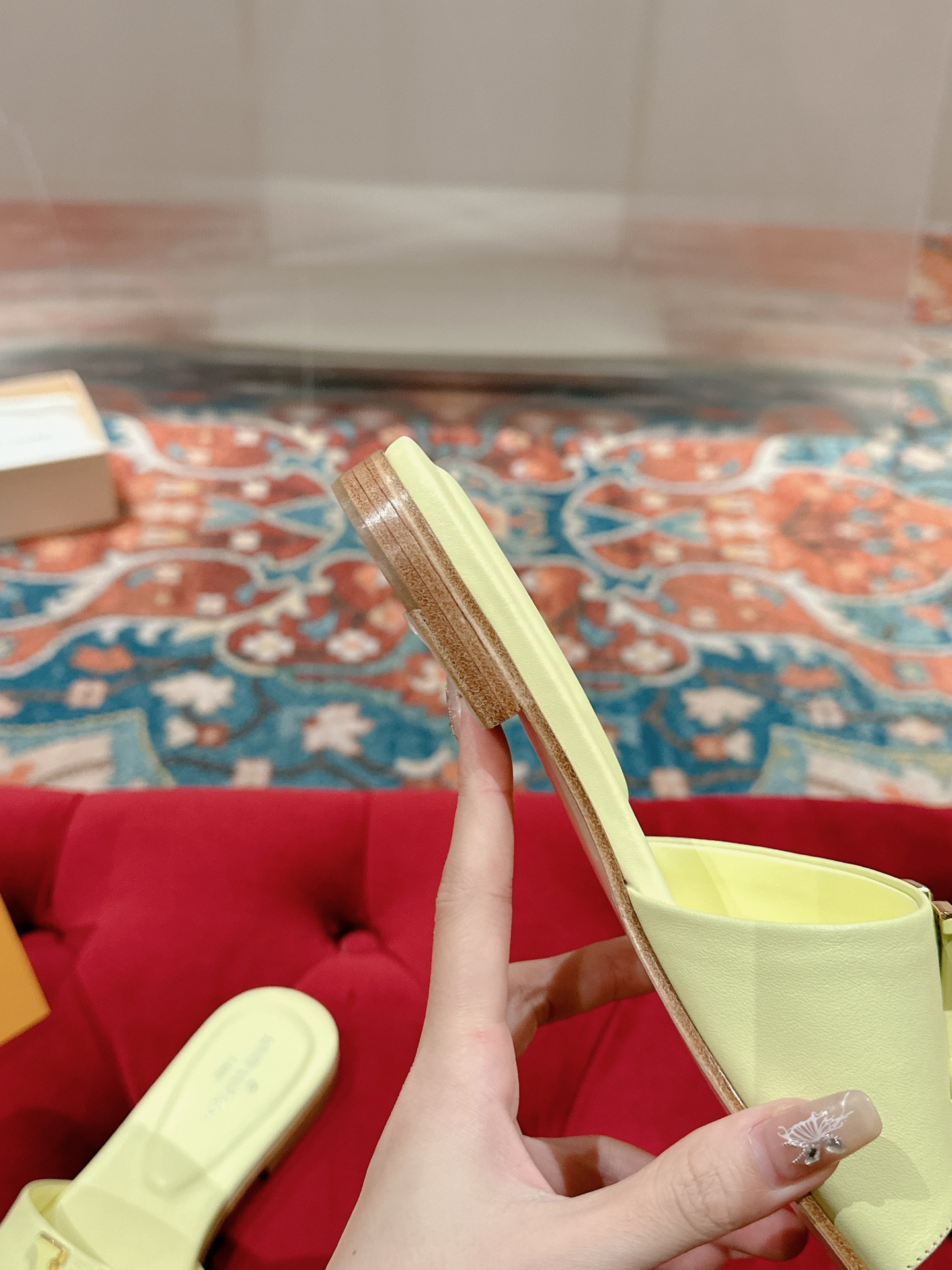 UA LV Capri Flat Mule