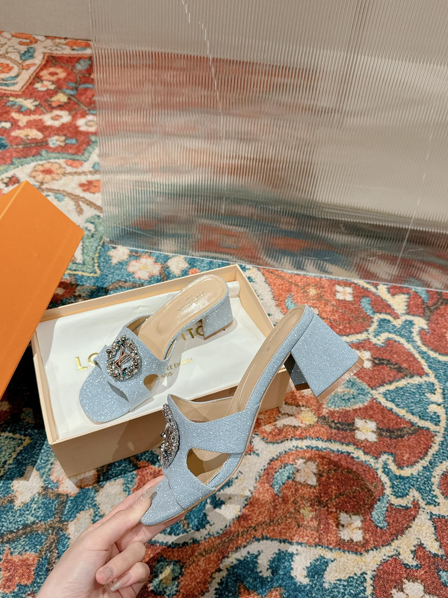 UA LV Heeled Mule