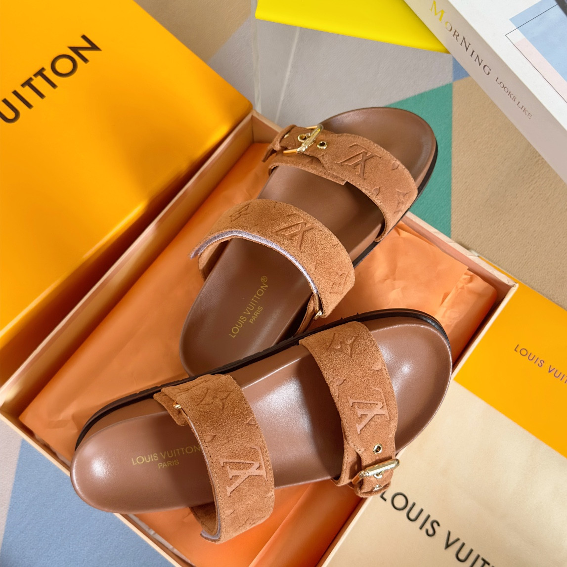 LV Bom Dia Flat Comfort Mule