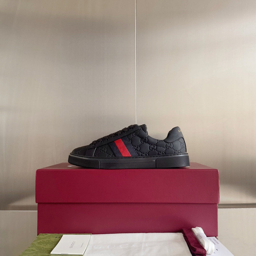 ua G*u*i ace sneaker with web