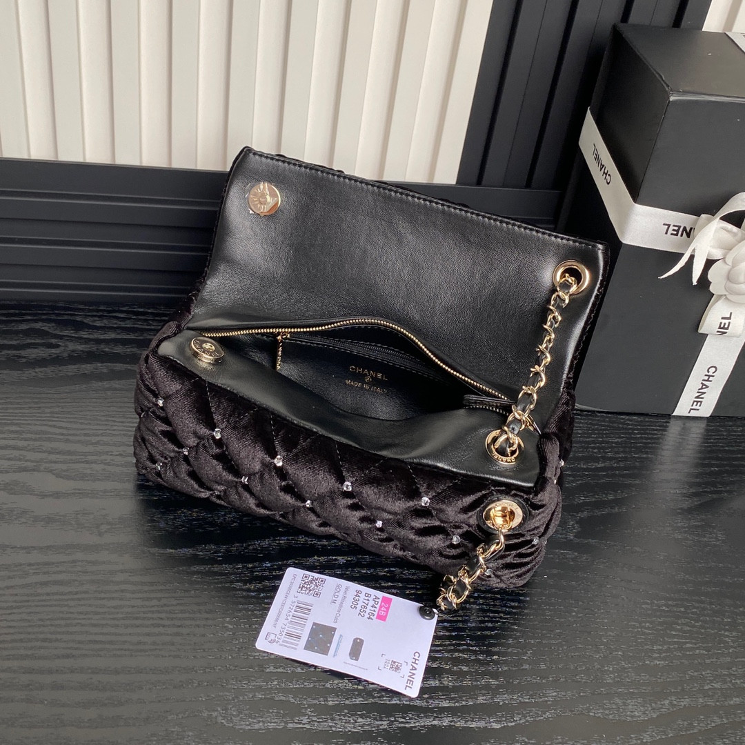 Ch*el clutch bag 22×8×9cm