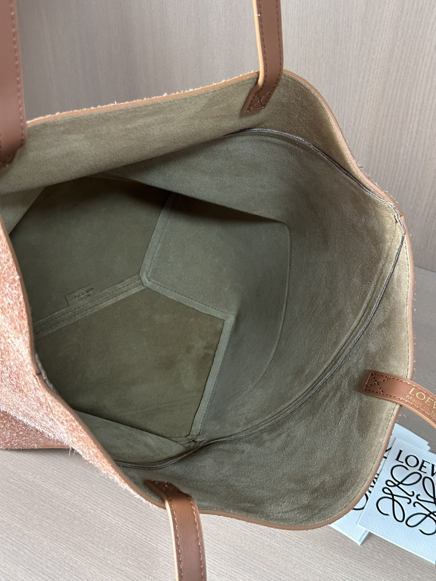 L0ew* medium puzzle fold tote 25.5x14.5x31.5cm