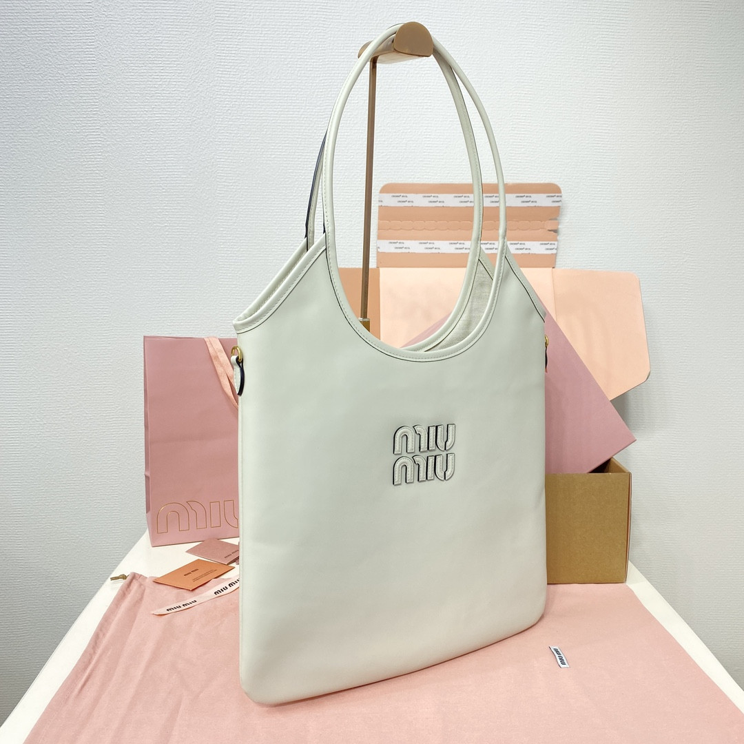 Miu Miu IVY leather bag 40x35cm